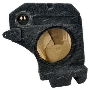 Короб стелс для сабвуфера на Lada Vesta SW (10", версия 1.0, в правое крыло, темно-серый)